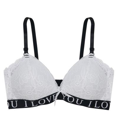 China QUICK DRY Plus Size Large Breast Custom White Lace Women Sexy Image Bra for sale