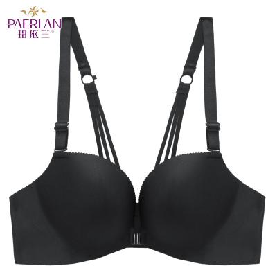 China New Design One Piece Laser Lift Up Antibacterial Seamless Underwear Women Sexy Bra Set for sale