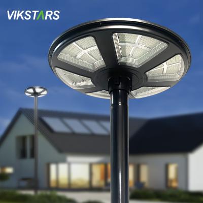 China All In One Bright Round Garden Solar Lights IP65 Waterproof With Motion Sensor for sale