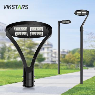 China 100W LED Garden Street Lights With Double Single Arms For Villas Park Garden Landscape for sale