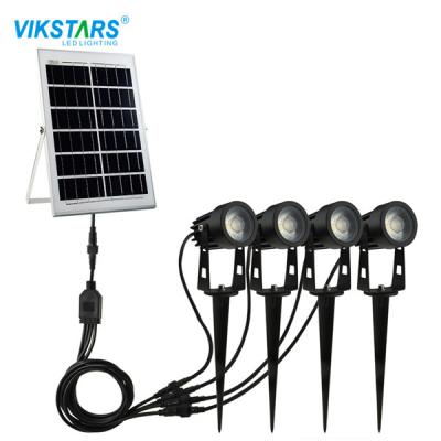 China ODM 6V/ 1.5W Outdoor Solar Powered Lawn Lights  6500K RGB For Landscape Pathway for sale