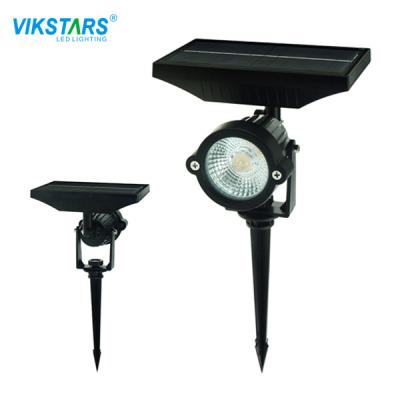 China 5W LED Solar Garden Spotlight 150lm/ W 70Ra for sale