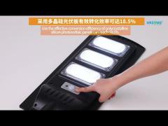 120w Solar Street Light 20000hrs 120° For Park Lighting