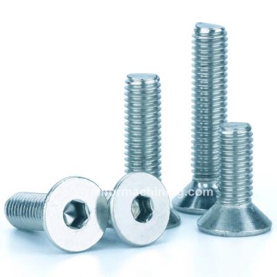 China DIN 7991 High Tensile Strength Countersunk Main Cap Screws Rating 10.9 Galvanized High Tensile Strength Countersunk Bolts M2 M3 M4 M5 M6 M8 M10 for sale