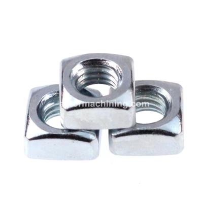 China M6 Heavy Industry Galvanized Square Nut for sale