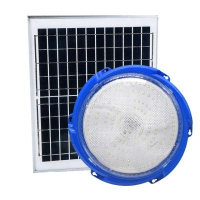 China Warehouse Solar Energy Led Ceiling Lamp 50W 100W 200W Solar Indoor Ceiling Light Led Solar Ceiling Light for sale