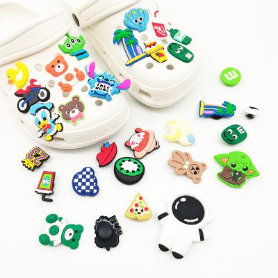 China Clog Charm New Arrival 2022 Classic Cartoon Croc Charms Wholesale Custom Mexican Shoe Charm Custom Croc PVC Shoe Decoration Charms Clog for sale