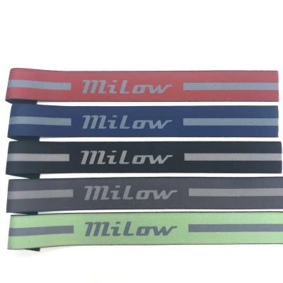 China Elastic Jacquard Woven Bag Strap Tie Down Polyester Wholesale Durable Nylon With Fashion Custom Logo for sale