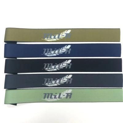 China Wholesale Jacquard Elastic Band Web Strap Waistband Label Nylon Underwear For Clothing for sale