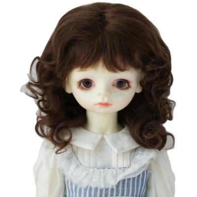 China Natural Suitability Juyousu BJD/ob11 Doll Colorful Ceramic Wig For SD Baby Long Curly Mohair Hair Can Be Modified By Hand (D20313) for sale