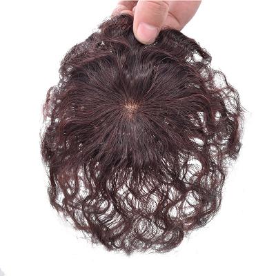 China New Hair Factory Price OEM Accepted Virgin Hair Wig Clip In Easy To Rig Hair Toupee Yaki Curly Wig for sale