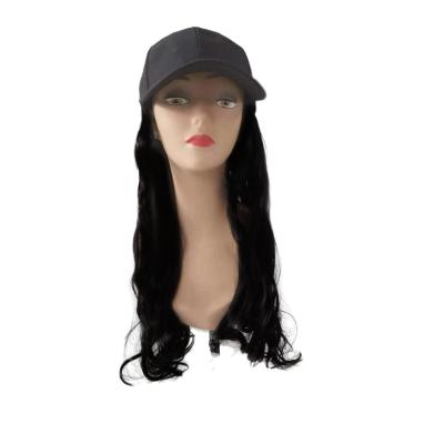 China OEM New Long Deep Wave Design Synthetic Deep Wavy Cap Wig for sale