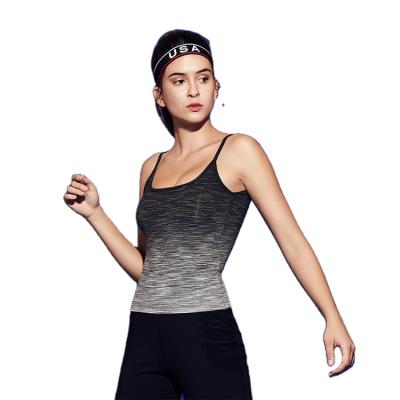 China 2021 Showmelly OEM Fitness Fashion Breathable Quick Dry Breathable Wear Top, Custom Women Yoga Vest Vest for sale