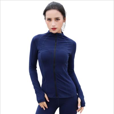 China Breathable Women Yoga Clothes Fitness Suit Sports Tops Activewear Tops For Yoga Long Sleeve T-shirt for sale