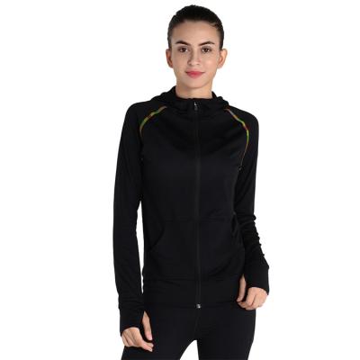 China SHOWMELLY Breathable Quick-Drying Comfortable Breathable Women Yoga Sports Coat Hoodies Sport Jogging for sale