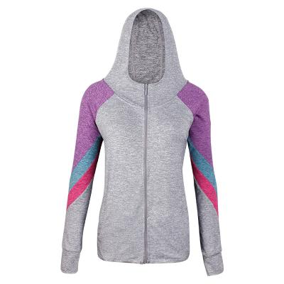 China Breathable Showmelly new type zipper yoga jacket,sell good women yoga jacket and yoga jacket top for sale