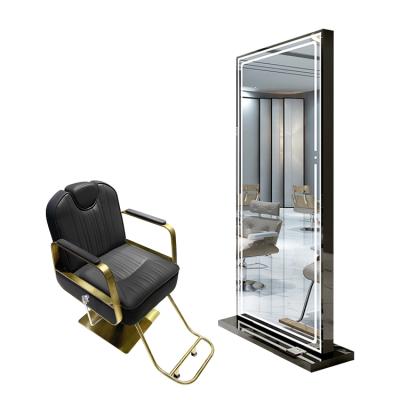 China Contemporary Beauty Salon Furniture Set Room Equipments Hairdressing Mirror Stations Shampoo Chairs Hair Salon Styling Chair For Hairdresser for sale