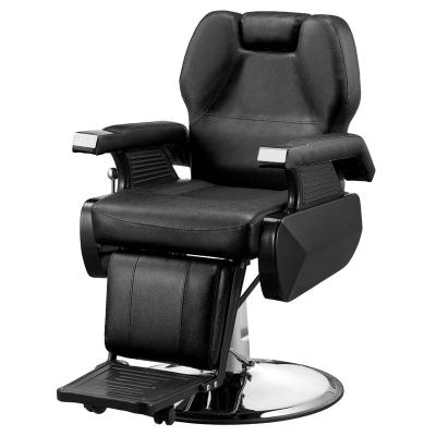 China Contemporary Waybom Barber Chair Salon Furniture / Black Hairdressing Barber Chair for sale