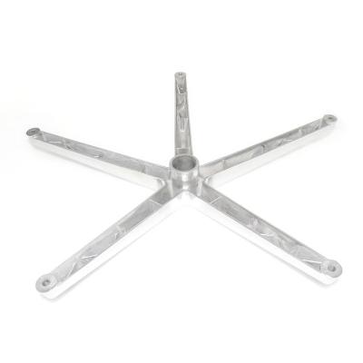 中国 Aluminium Alloy Die Cast Furniture Chair Legs Adjustable High Quality Swivel Chair Base 販売のため