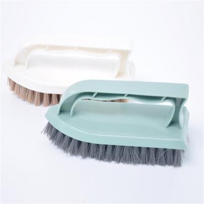 China Durable Durable Bathroom Instrument Tools Sweep Plastic Shell Clothes Shoes Floor Scrub Brush Multifunctional Cleaning Brush for sale