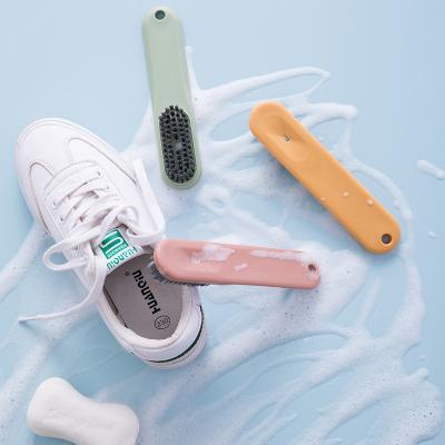 China Viable Soft Shoe Brush Wound White Shoes Washing Clothes Decontamination Cleaning Multifunctional Soft Shoe Brush for sale