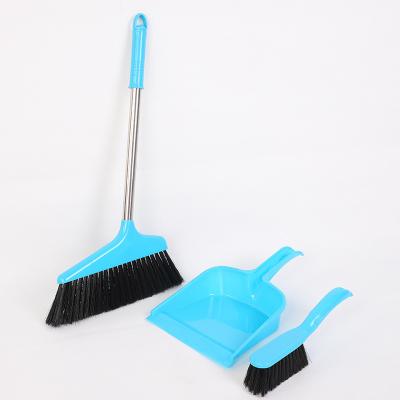 China Family factory direct cleaning broom, small dustpan floor brush, wholesale household broom and dustpan set for sale