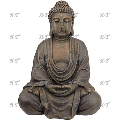 China Wholesale Europe Large Custom Garden Temple Decorative Meditative Buddha Statues Resin for sale