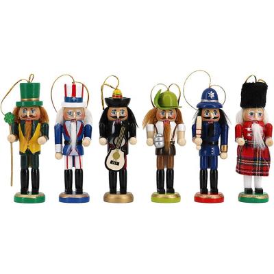 China Indoor and Outdoor Decoration Customized Musical Theme Resin Prohibition Soldier Handmade Wooden Nutcracker for Christmas Decoration for sale