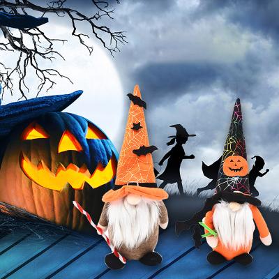 China Festival Artificial Leprechaun Ghost Doll Dwarf Halloween Rudolph Dolls Faceless Halloween Decorations Party for sale