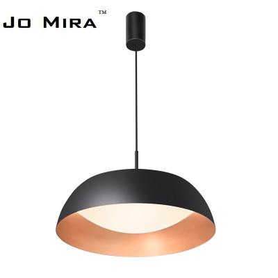 China Modern Industrial Decorative Hanging Lights Nordic Modern Black Metal Round Modern LED Chandeliers Pendant Lights for sale