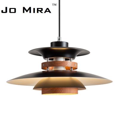 China Modern Japanese style hotel luxury living room restaurant style vintage lamp wood hanging iron LED chandelier pendant light for sale