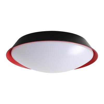 China Outdoor Mounted Living Becomes Colorful Cute Kids Room Flash Free Round Apartment Easy To Install Ceiling Light for sale