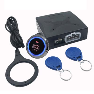 China Hot Selling Auto Car Alarm System RFID Security Alarm System Universal For 12V Cars for sale