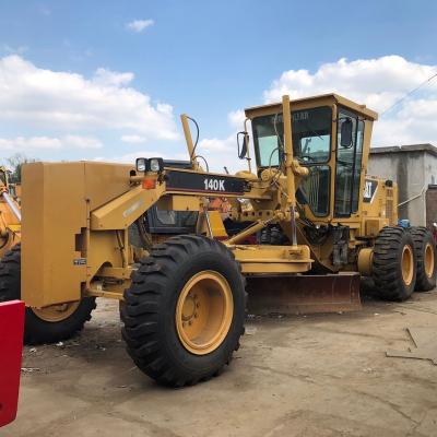 China Farm Used Caterpillar Motor Grader CAT 140K Paver Motor Grader 140K for sale