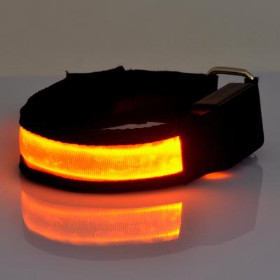 China Custom made flexible ultra bright koord man nautische runners 2pcs wax running voor d-sluiting call mannen led armband for sale