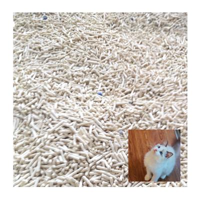 China Kitty Litter Natural Plant Fiber Eco Friendly Natural Tofu from Cat Sand Dust Free Products Flakes Cat Litter for sale