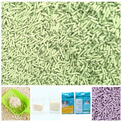 China Factory Price Top Selling Flushable Tofu Viable Cat Litter /Green Tea Cat Litter for sale