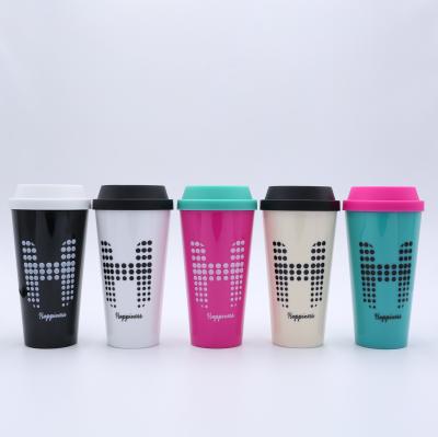 China Sustainable Fiber Bamboo Mug Food Grade 16 Oz Bamboo Fiber Tumbler BPA Free Wholesale Coffee Mug for sale