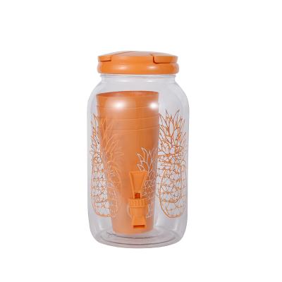 China Viable Mason Jar 16oz Cup Wholesale Beverage Mason Jar PE Cold Water Mason Gallon Dispenser for sale