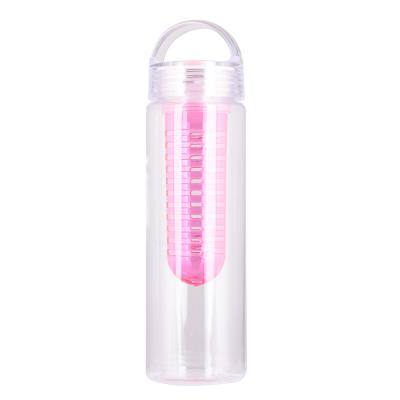 China Juice Tumbler Bpa Food Grade 20 Ounce Tumbler Double Wall Fruit Filter Drinks Sustainable Eco Friendly Water Bottles for sale