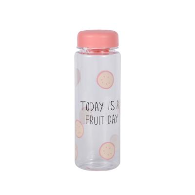 China Wholesale Sport 500ml BPA Viable Free Logo Double PP Water Bottle Plastic Bottles for sale