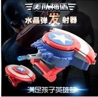 China American Captain Toy,  electric bursts of crystal, single transmitter, boy toy, music toy, factory direct sale for sale