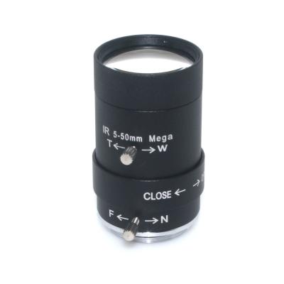 China HD Lens for car plate, high resolution 5-50mm Camera Lens for outdoor Camera, CS mount for sale