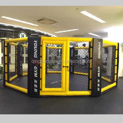 China Octagon Muttahida Majlis-e-Amal Fighting Cage , Floor UFC Cage for sale