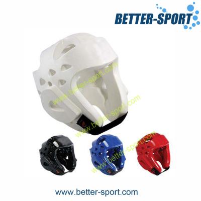 China NBR Dipped Foam Taekwondo Helmet , NBR Taekwondo Head Protector for sale