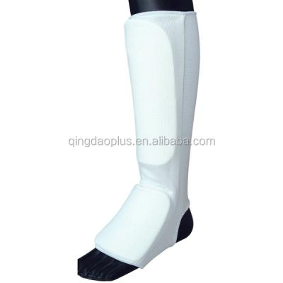 China Polyester Taekwondo Karate Shin Guard With Instep for sale