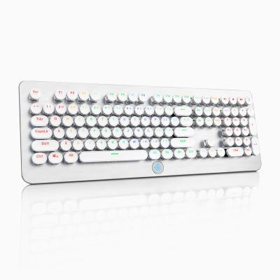 China Wholesale High Quality USA Metal Hardware Wired 108 Key Mechanical Gaming Keyboard for sale