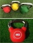 China Kettlebells con recubrimiento de caucho PU 35 libras 18 kg 60 lb en venta