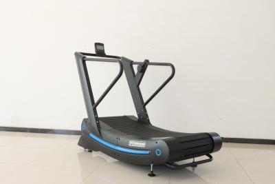 China Gym Exercise Woodway Curve Black Color Unpowered Curved Treadmill For Body Training for sale