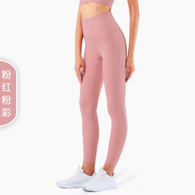 China Breathable hot selling  Women Workout Fitness Gym Wear Clothes Yoga Pants  seamless Leggings for sale